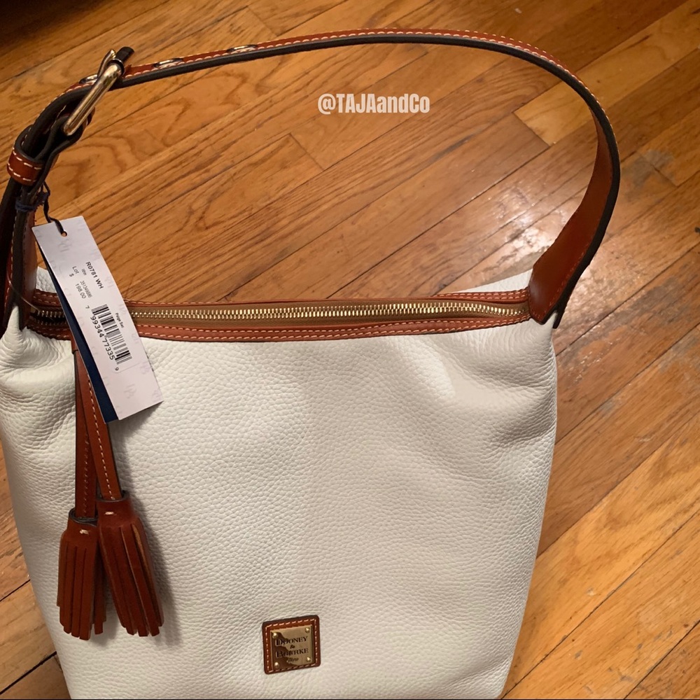 DOONEY & BOURKE: Pure WHITE Paige Satchel - Picture 7 of 7